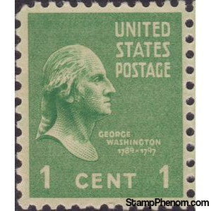 United States of America 1938 George Washington (1732-1799), first President of the U.S.A.