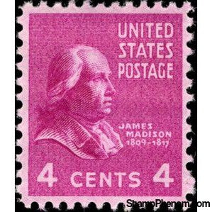 United States of America 1938 James Madison (1751-1836), fourth President of the U.S.A.