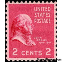 United States of America 1938 John Adams (1735-1826), second President of the U.S.A.