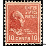 United States of America 1938 John Tyler (1790-1862), tenth President of the United States