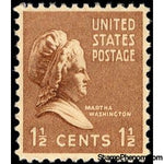 United States of America 1938 Martha Washington (1731-1802), Former First Lady of the USA