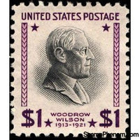 United States of America 1938 Woodrow Wilson (1856-1924), 28th President of the U.S.A.