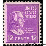 United States of America 1938 Zachary Taylor (1784-1850), 12th President of the U.S.A.