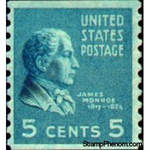 United States of America 1939 James Monroe (1758-1831), fifth President of the U.S.A.