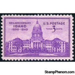 United States of America 1940 Idaho Statehood, 50th Anniversary, Idaho Capital