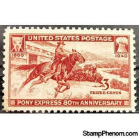 United States of America 1940 Pony Express Rider