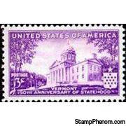 United States of America 1941 150th Anniversary of Vermont-Stamps-United States of America-Mint-StampPhenom