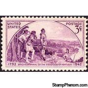 United States of America 1942 150th Anniversary of Kentucky-Stamps-United States of America-Mint-StampPhenom