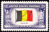 United States of America 1943 Overrun Countries-Stamps-United States of America-Mint-StampPhenom