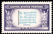 United States of America 1943 Overrun Countries-Stamps-United States of America-Mint-StampPhenom