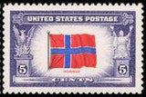 United States of America 1943 Overrun Countries-Stamps-United States of America-Mint-StampPhenom