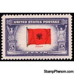 United States of America 1943 Overrun Countries-Stamps-United States of America-Mint-StampPhenom