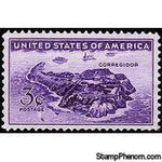 United States of America 1944 Corregidor Island, Philippines-Stamps-United States of America-Mint-StampPhenom