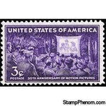 United States of America 1944 The 50th Anniversary of Motion Pictures-Stamps-United States of America-Mint-StampPhenom