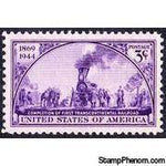 United States of America 1944 Transcontinental Railroad-Stamps-United States of America-Mint-StampPhenom