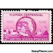 United States of America 1945 Centenary of Statehood of Florida-Stamps-United States of America-Mint-StampPhenom