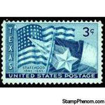 United States of America 1945 Centenary of Texas Statehood-Stamps-United States of America-Mint-StampPhenom