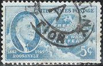 United States of America 1945 President Roosevelt Commemoration-Stamps-United States of America-Mint-StampPhenom