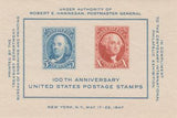 United States of America 1947 The Centenary International Philatelic Exhibition-Stamps-United States of America-Mint-StampPhenom