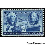 United States of America 1947 The Centenary International Philatelic Exhibition-Stamps-United States of America-Mint-StampPhenom