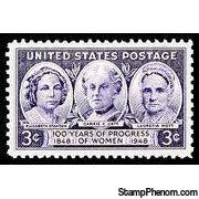 United States of America 1948 Progress of Women-Stamps-United States of America-Mint-StampPhenom