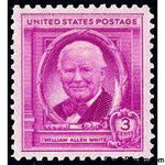 United States of America 1948 William Allen White-Stamps-United States of America-Mint-StampPhenom