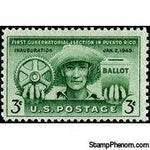 United States of America 1949 Puerto Rico Election-Stamps-United States of America-Mint-StampPhenom