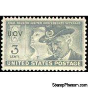 United States of America 1951 Final Reunion of Confederate Veterans-Stamps-United States of America-Mint-StampPhenom