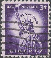 United States of America 1954 - 1973 Definitives - Liberty Series-Stamps-United States of America-Mint-StampPhenom