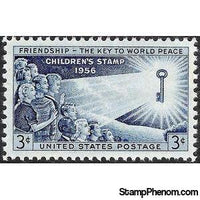 United States of America 1956 Children of the World Stamp-Stamps-United States of America-Mint-StampPhenom