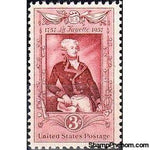 United States of America 1957 Birth Bicentenary of Lafayette-Stamps-United States of America-Mint-StampPhenom