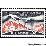 United States of America 1958 International Geophysical Year-Stamps-United States of America-Mint-StampPhenom