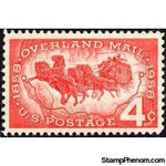 United States of America 1958 Overland Mail-Stamps-United States of America-Mint-StampPhenom