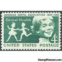 United States of America 1959 Dental Health-Stamps-United States of America-Mint-StampPhenom