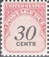 United States of America 1959 Postage Due - Numerals-Stamps-United States of America-Mint-StampPhenom