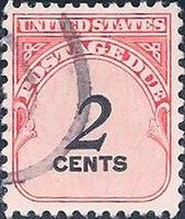 United States of America 1959 Postage Due - Numerals-Stamps-United States of America-Mint-StampPhenom