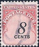 United States of America 1959 Postage Due - Numerals-Stamps-United States of America-Mint-StampPhenom