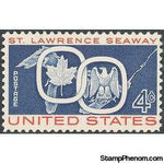 United States of America 1959 St. Lawrence Seaway-Stamps-United States of America-Mint-StampPhenom