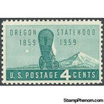 United States of America 1959 The 100th Anniversary of Oregon Statehood-Stamps-United States of America-Mint-StampPhenom