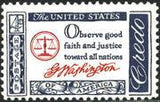 United States of America 1960 "American Credo"-Stamps-United States of America-Used-StampPhenom