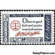 United States of America 1960 "American Credo"-Stamps-United States of America-Mint-StampPhenom