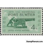 United States of America 1961 Firing on Fort Sumter Centennial-Stamps-United States of America-Mint-StampPhenom