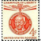 United States of America 1961 Mahatma Gandhi Commemoration-Stamps-United States of America-Mint-StampPhenom