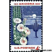 United States of America 1962 50th Anniversary of Arizona Statehood-Stamps-United States of America-Mint-StampPhenom