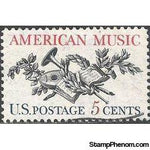 United States of America 1964 American Music-Stamps-United States of America-Mint-StampPhenom