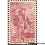 United States of America 1965 The 700th Anniversary of Dante Alighieri-Stamps-United States of America-Mint-StampPhenom