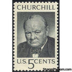 United States of America 1965 Winston Churchill-Stamps-United States of America-Mint-StampPhenom