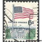 United States of America 1968 Flag over White House-Stamps-United States of America-Mint-StampPhenom