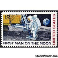 United States of America 1969 Airmail - Moon Landing Issue-Stamps-United States of America-Mint-StampPhenom