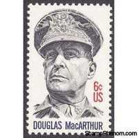 United States of America 1971 General Douglas MacArthur-Stamps-United States of America-Mint-StampPhenom